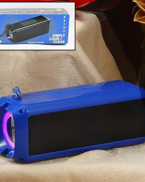 Portable Wireless Rechargeable Speaker Bluetooth Speaker (1 Pc)
