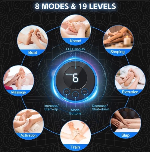 8 adjustable modes